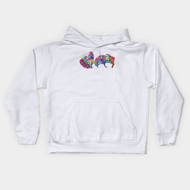 Matador Kids Hoodie by Yahya Art